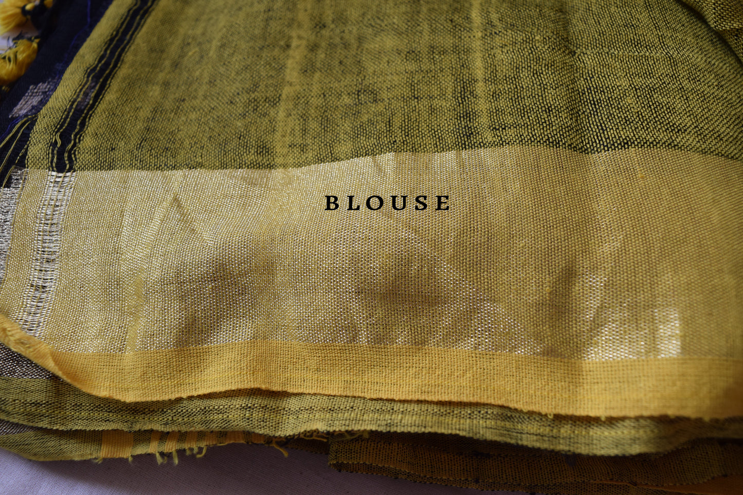 Pure Linen Saree