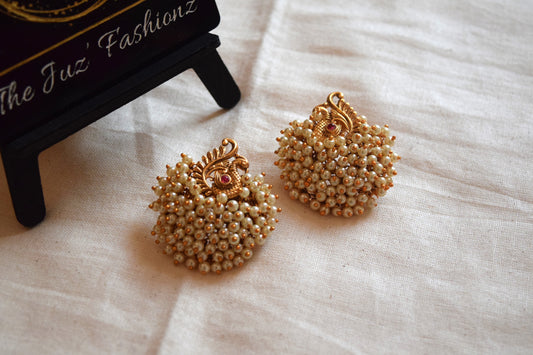 Pearl earrings